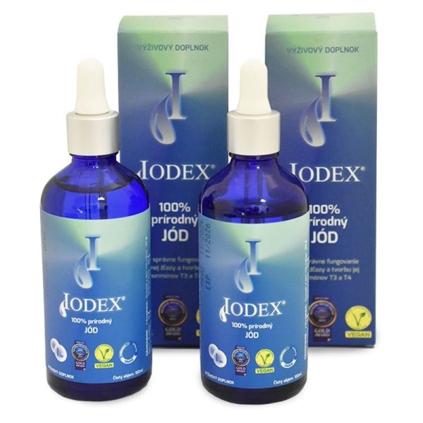 Výživový doplnok z prírodného jódu Veronia IODEX DUO PACK 2x100ml